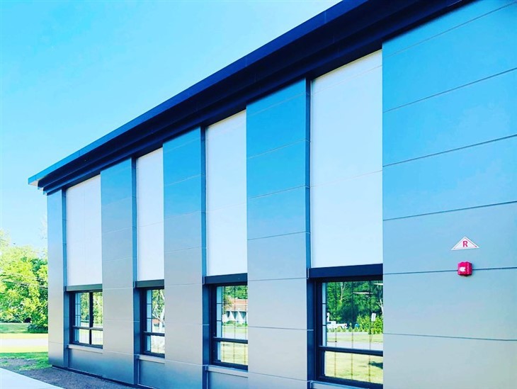 1500x3000mm Acp / acm Sheet Rau Sab Hauv lossis Sab Nraud Phab Ntsa Cladding