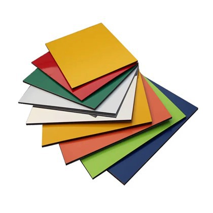 High Gloss Aluminium Yas Vaj Huam Sib Luag ACM Sheet